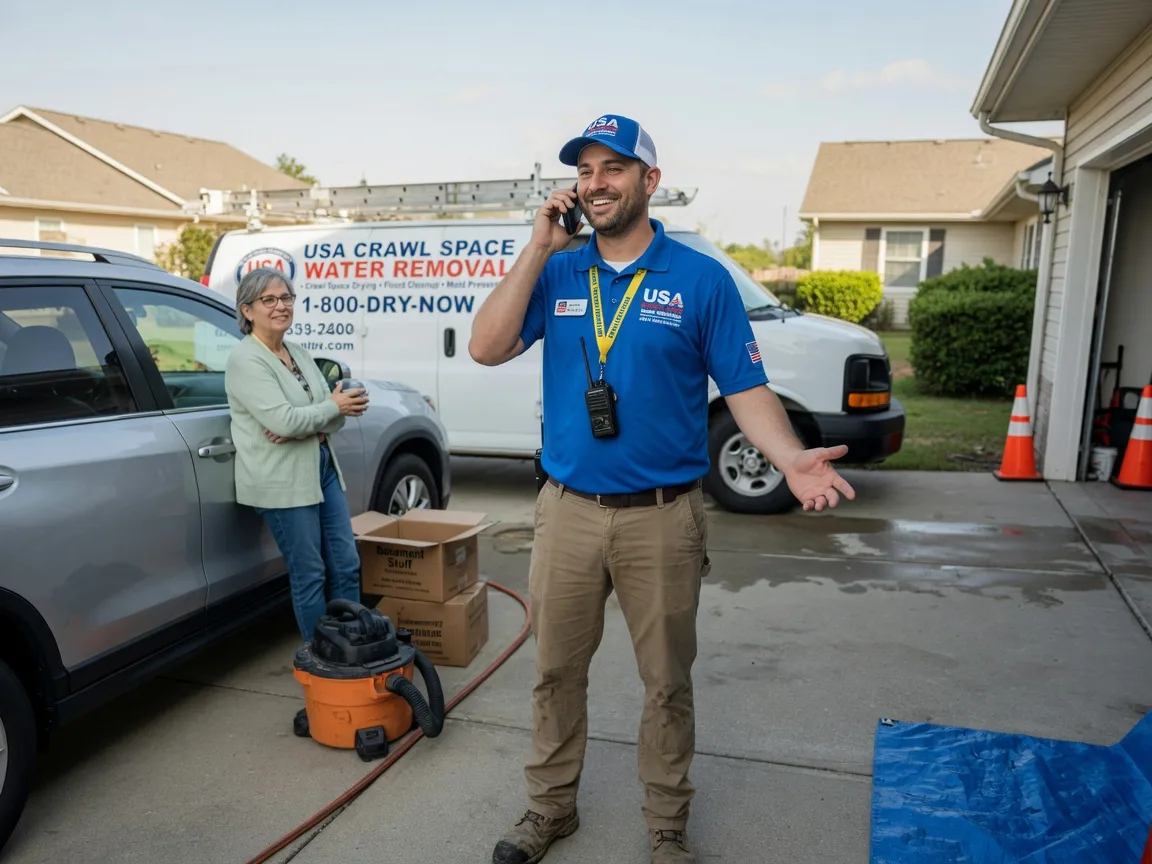 Crawl Space Water Removal Shubert, NE FAQs